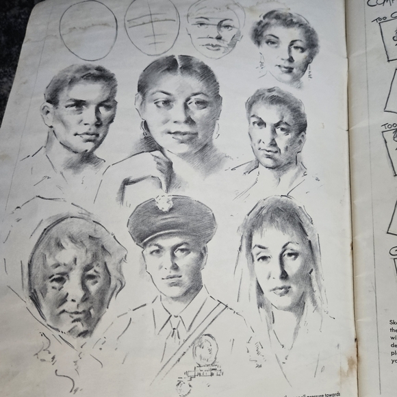 Clowns And Characters Walter Foster #62 Softcover 30 Pages Vintage How-To-Draw - Picture 8 of 16